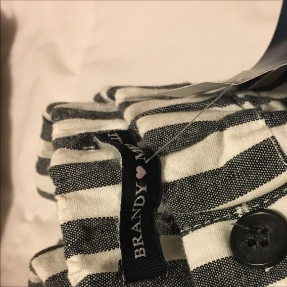 Brandy Melville thick striped Tilden pants new - Picture 3 of 4